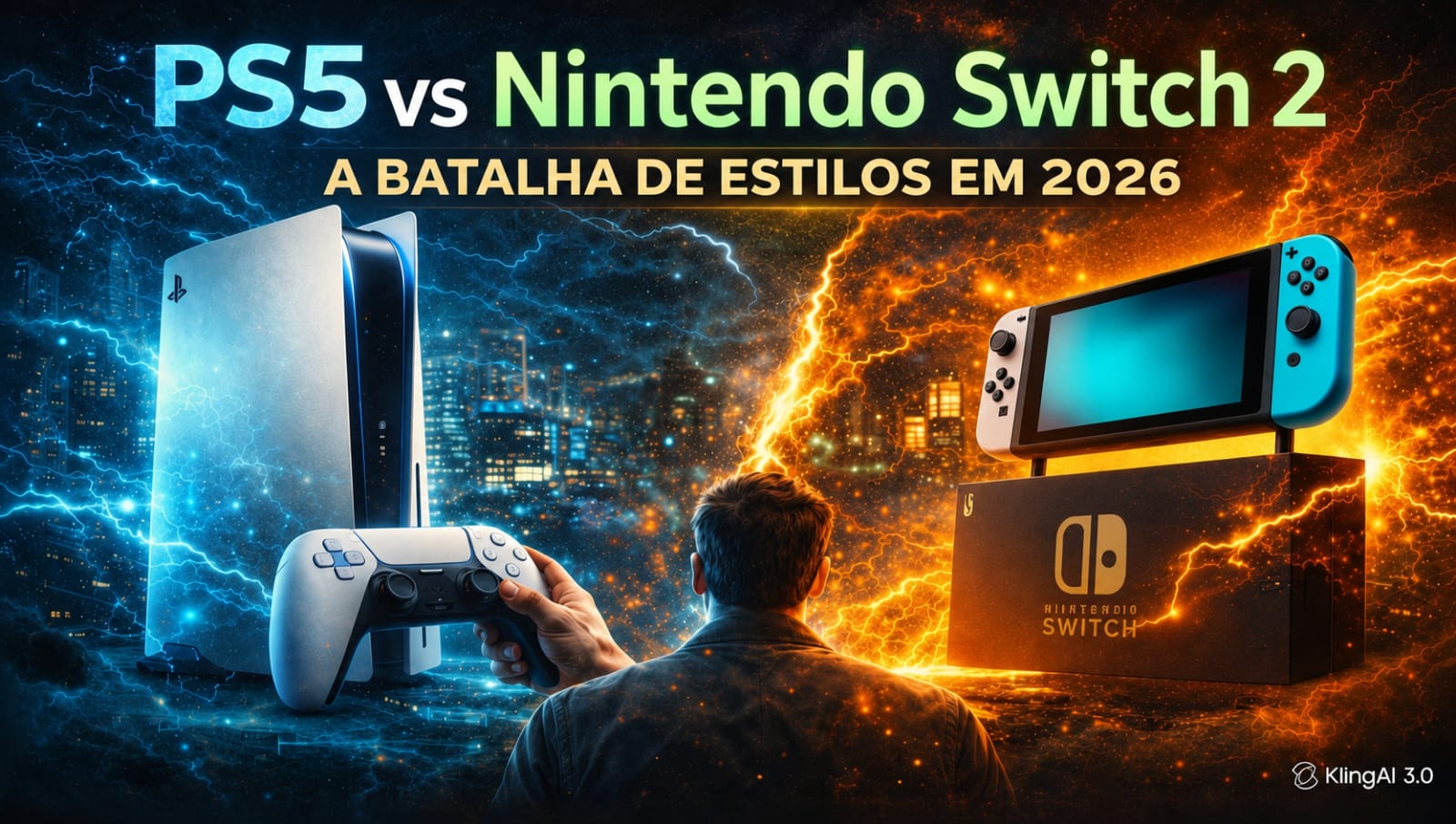 PS5 vs Nintendo Switch 2 Batalha de Estilos em 2026